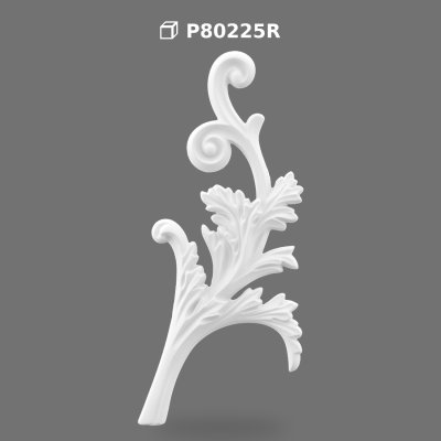 Polyurethane Decorative Relief Ornament and Wall Applique