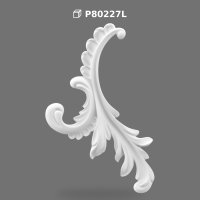 Decorative Polyurethane Corner Applique Ornament Model