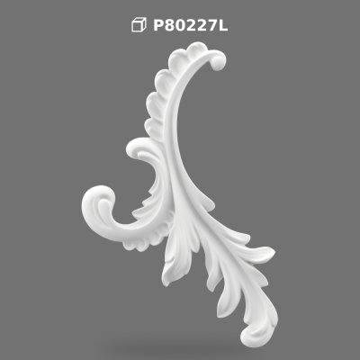 Decorative Polyurethane Corner Applique Ornament Model