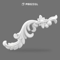 Decorative Polyurethane Ornament for Walls and Furniture