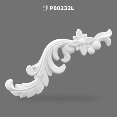 Polyurethane Decorative Wall and Furniture Ornaments