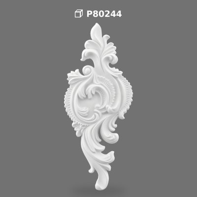 Poliüretan Decorative Wall Ornament and Furniture Applique
