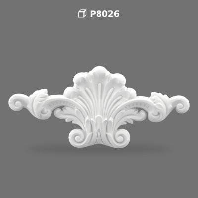 Poliüretan Decorative Wall Ornament and Applique Model
