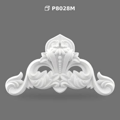 Polyurethane Decorative Wall Pediment and Applique