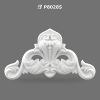 Polyurethane Decorative Wall and Door Pediment Ornament