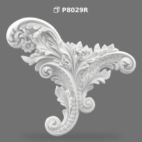 Poliüretan Polyurethane Decorative Corner Ornament