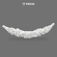 Poliüretan Decorative Floral Wall Swag Ornament Models