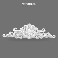Decorative Polyurethane Pediment for Doors and Windows