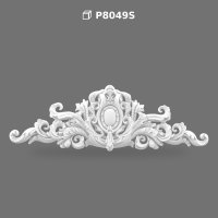 Classic Polyurethane Door and Window Pediment Crown