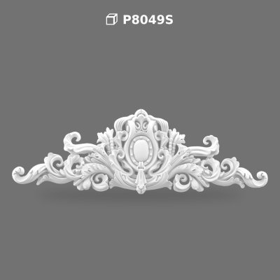 Classic Polyurethane Door and Window Pediment Crown
