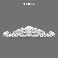 Poliüretan Decorative Overdoor Pediment Crown Model