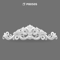 Poliüretan Decorative Door Crown Ornament Model