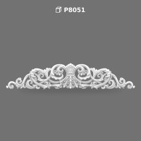 Polyurethane Decorative Symmetrical Door and Window Pediment