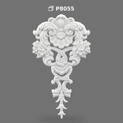 Polyurethane Decorative Wall and Furniture Ornament Model