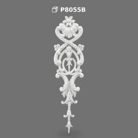 Polyurethane Decorative Vertical Wall Ornament and Applique