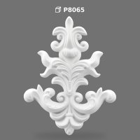 Polyurethane Classic Baroque Ornament Relief Model