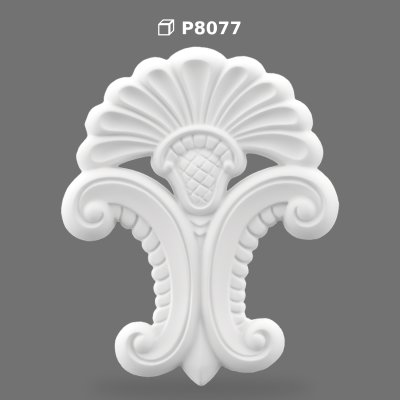 Polyurethane Decorative Wall Motif and Relief Ornament