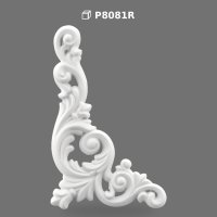 Classic Decorative Polyurethane Corner Ornament Model