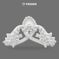 Decorative Polyurethane Pediment Ornament