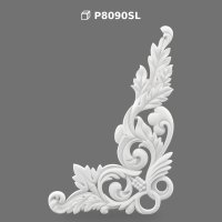 Decorative Polyurethane Corner Ornament Relief Model