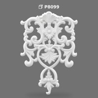 Decorative Poliüretan Wall Ornament and Furniture Applique