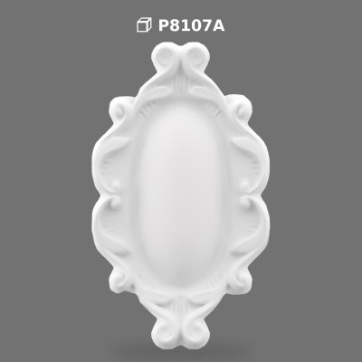 Decorative Polyurethane Wall and Furniture Ornament Model