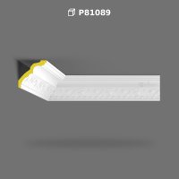 Polyurethane Decorative Patterned Crown Molding