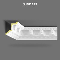 Decorative Polyurethane Cornice Moulding Patterned Coving