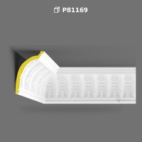 Ornate Polyurethane Cornice Moldings with Classical Relief Patterns
