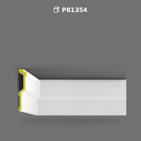 Polyurethane Modern Flat Cornice Molding Profile