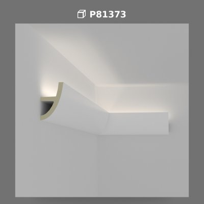 Modern Polyurethane Indirect Lighting Cornice Profile