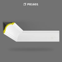Polyurethane Smooth Cove Crown Molding Profile