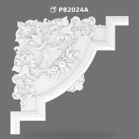Polyurethane Classic Corner Moulding for Wall Frames