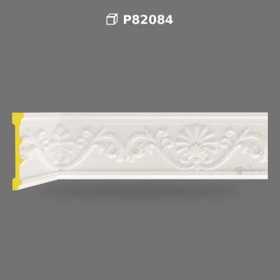 Polyurethane Patterned Wall Border and Chair Rail Moulding