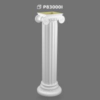 Poliüretan Short Roman Column and Pedestal Model P83000I