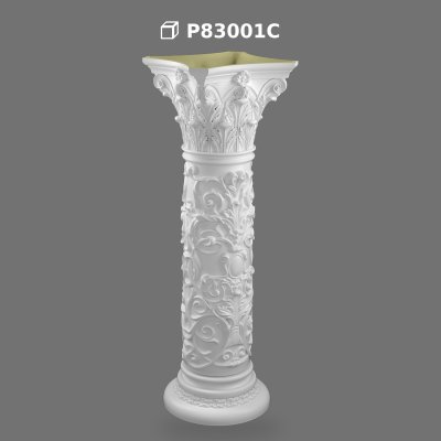 Polyurethane Roman Column Pedestal Decorative Stand