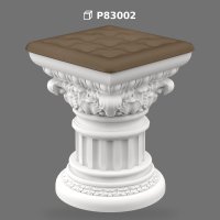 Polyurethane Column Pedestal and Decorative Stool Base