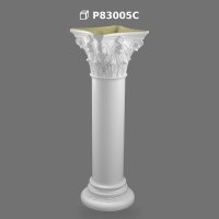 Polyurethane Short Roman Column Decorative Pedestal