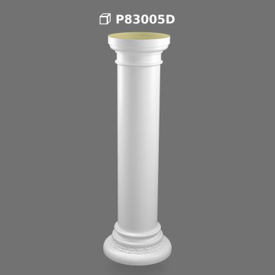 Poliüretan Short Roman Column Pedestal
