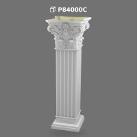 Classic Carved Polyurethane Pedestal and Short Column