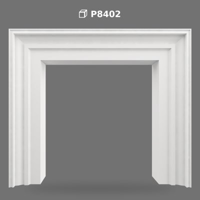 Decorative Polyurethane Fireplace Mantel Surround Models