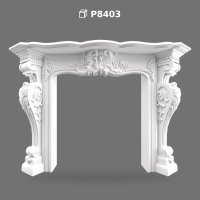 Poliüretan Decorative Fireplace Mantel Surround