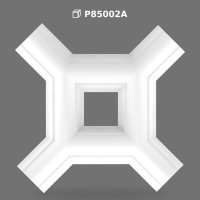 Modern Geometric Polyurethane Wall Molding Corner Piece
