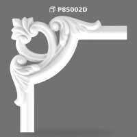 Polyurethane Patterned Corner Moulding for Wall Frames