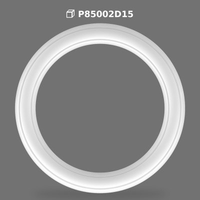 Poliüretan Decorative Circular Frame and Corner Moulding