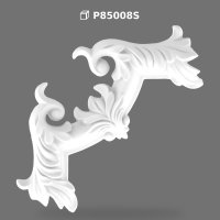 Patterned Polyurethane Corner Trim for Wall Moldings