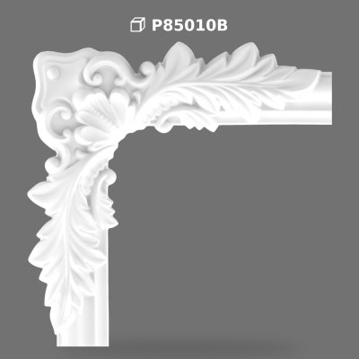 Polyurethane Decorative Corner Molding for Wall Frames