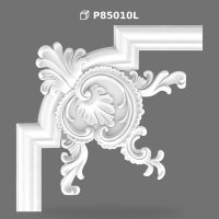 Poliüretan Classic Patterned Wall Frame Corner Piece