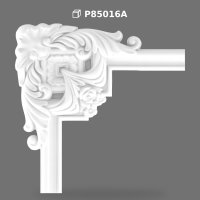 Decorative Polyurethane Corner Moulding with Classical Relief Pattern