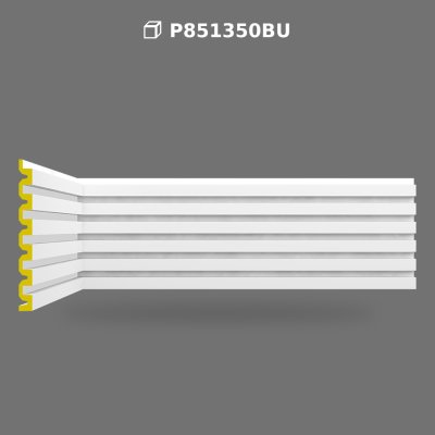 Polyurethane Grooved Wall Panel and Wainscoting Model